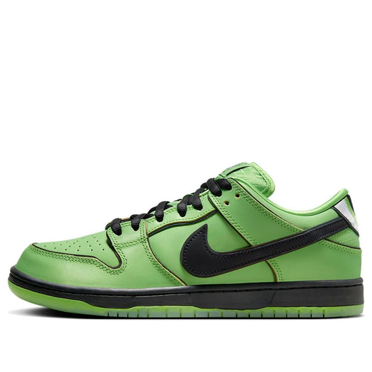 Nike x The Powerpuff Girls SB Dunk Low Prox QS 'Buttercup'  FZ8319-300 Antique Icons