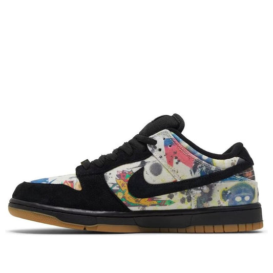 Supreme x Nike SB Dunk Low 'Rammellzee'  FD8778-001 Classic Sneakers